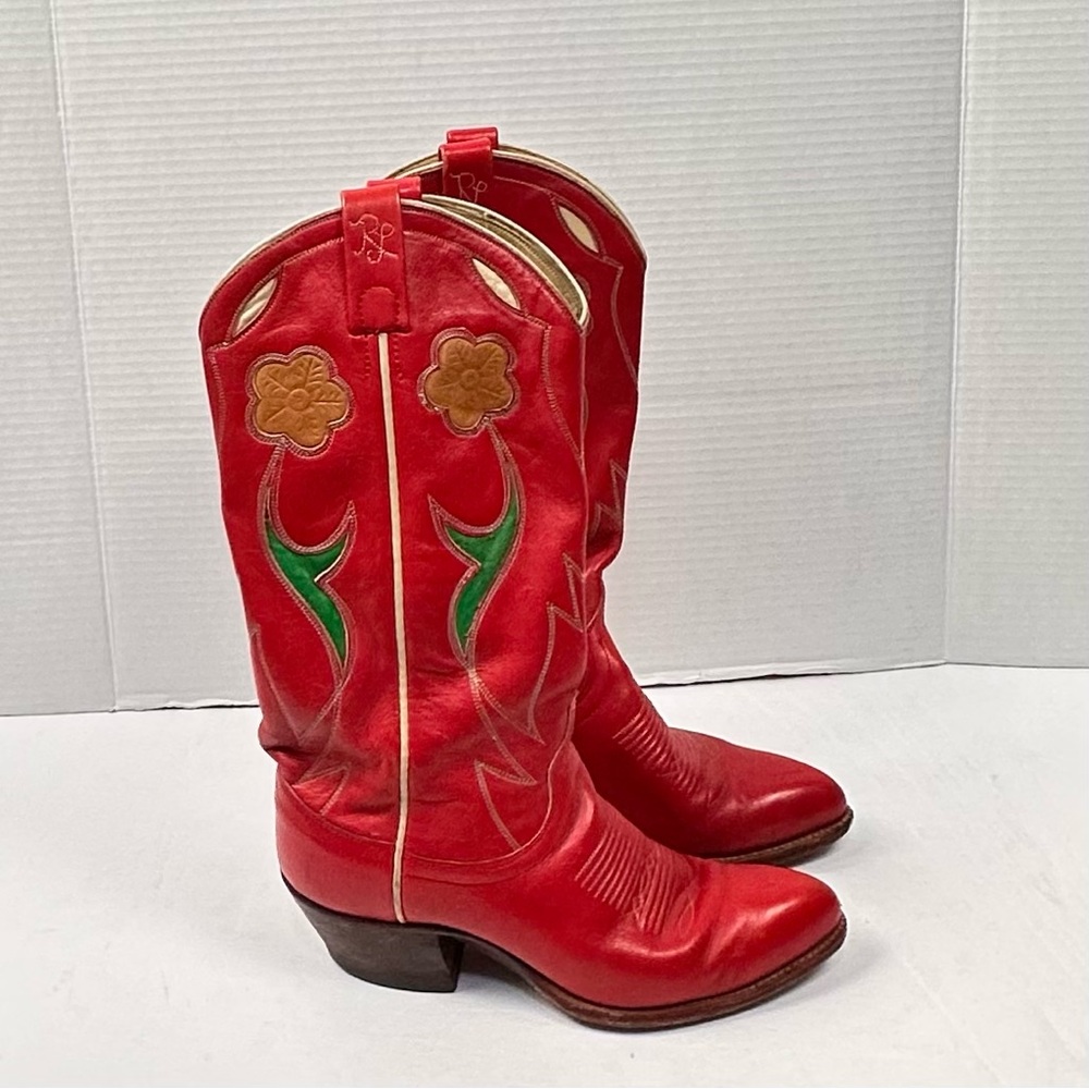 Ralph‎ Lauren Vintage Rare Western Boots Sz 6